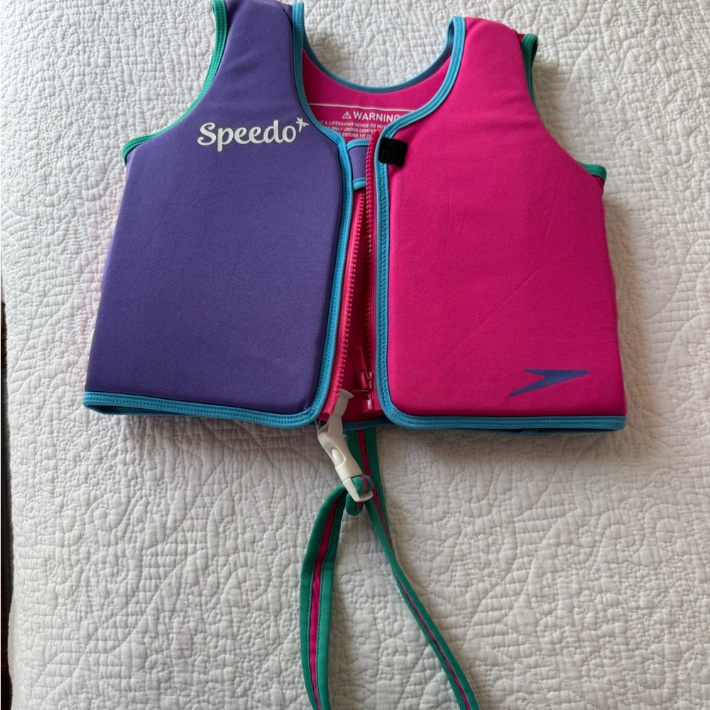 Speedo Youth Pink Swim Vest